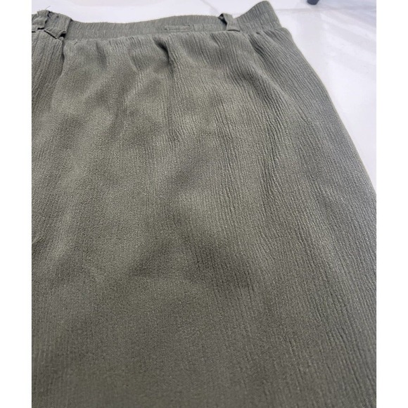 Torrid Womens Green Wide Leg Pull On Pants High Rise Flowy - Picture 6 of 6